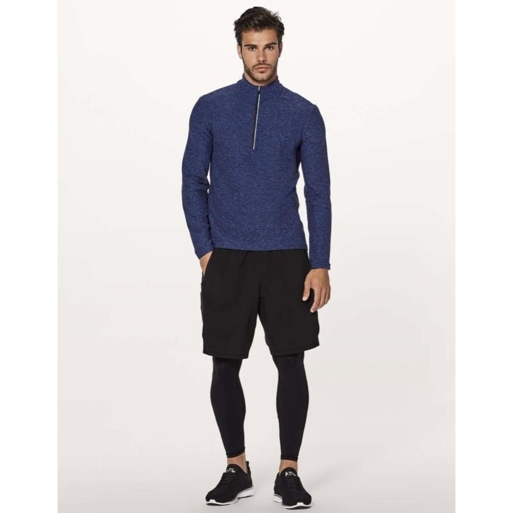 Lululemon Surge Warm 1/2 Zip Pullover Rulu Fabric Running Top Size XL